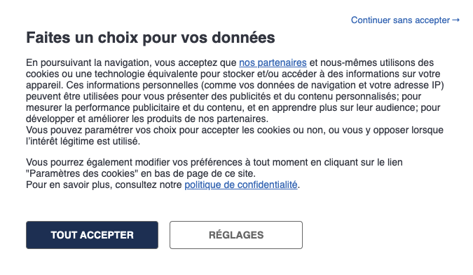 Cookies Tiers Figaro